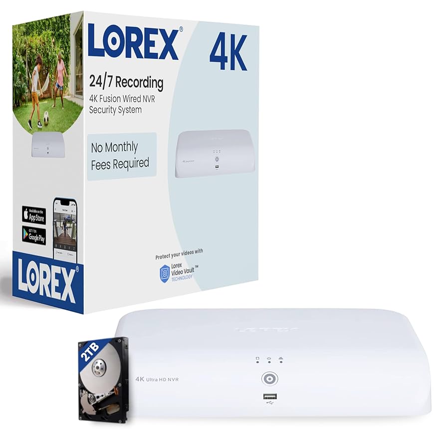 Amazon.com : Lorex N844A82 4K 8-Channel Network Video
